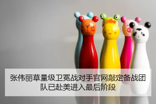 张伟丽草量级卫冕战对手官网敲定备战团队已赴美进入最后阶段